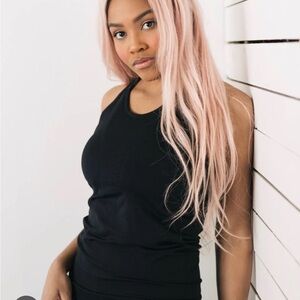 ZYIA Black Copper Charged Tank Top | Size XL